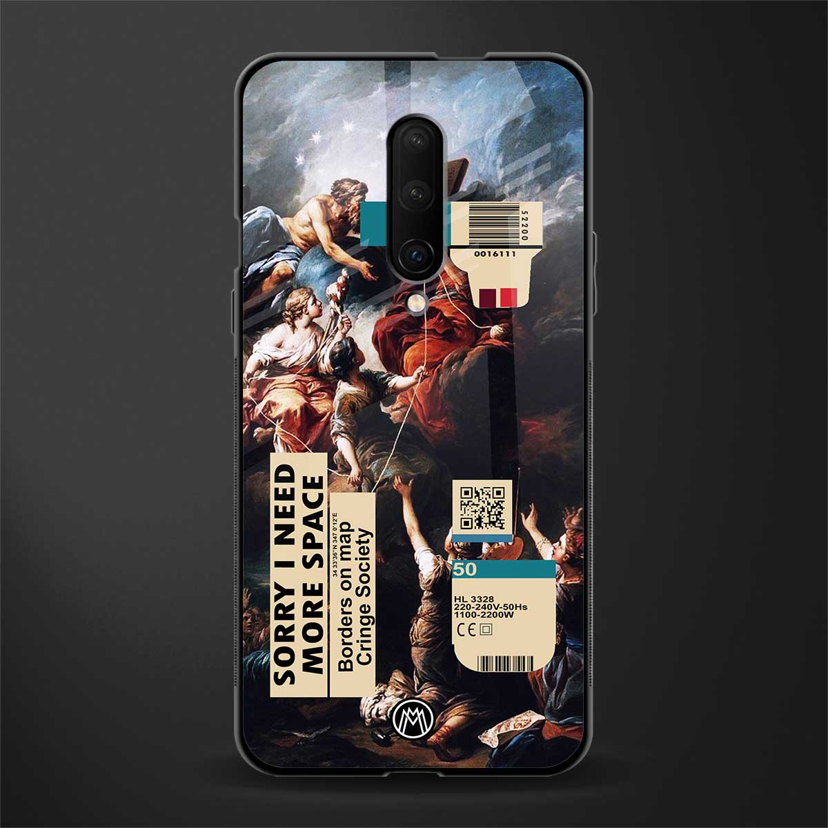 carlevanloo glass case for oneplus 7 pro image