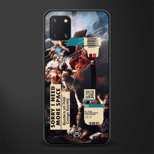 carlevanloo glass case for samsung a81 image
