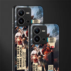 carlevanloo back phone cover | glass case for vivo v25-5g