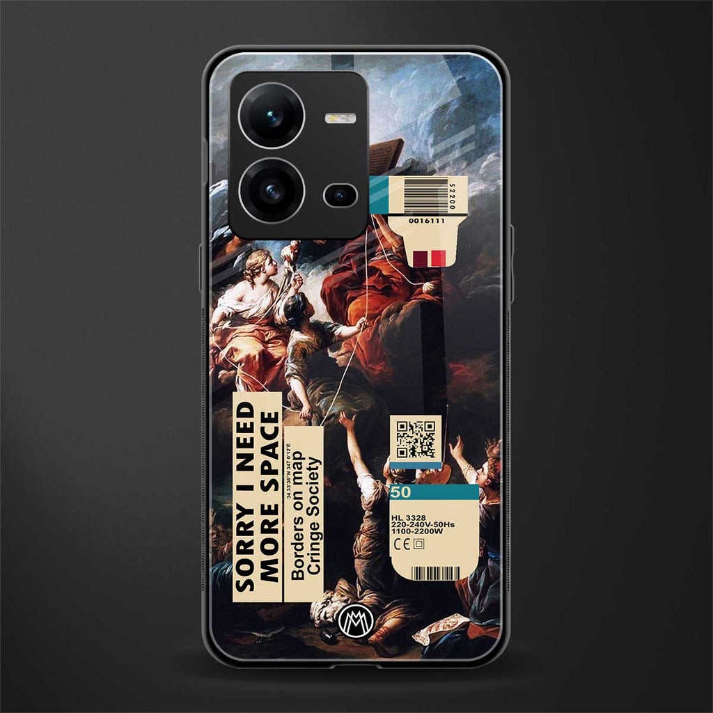 carlevanloo back phone cover | glass case for vivo v25-5g