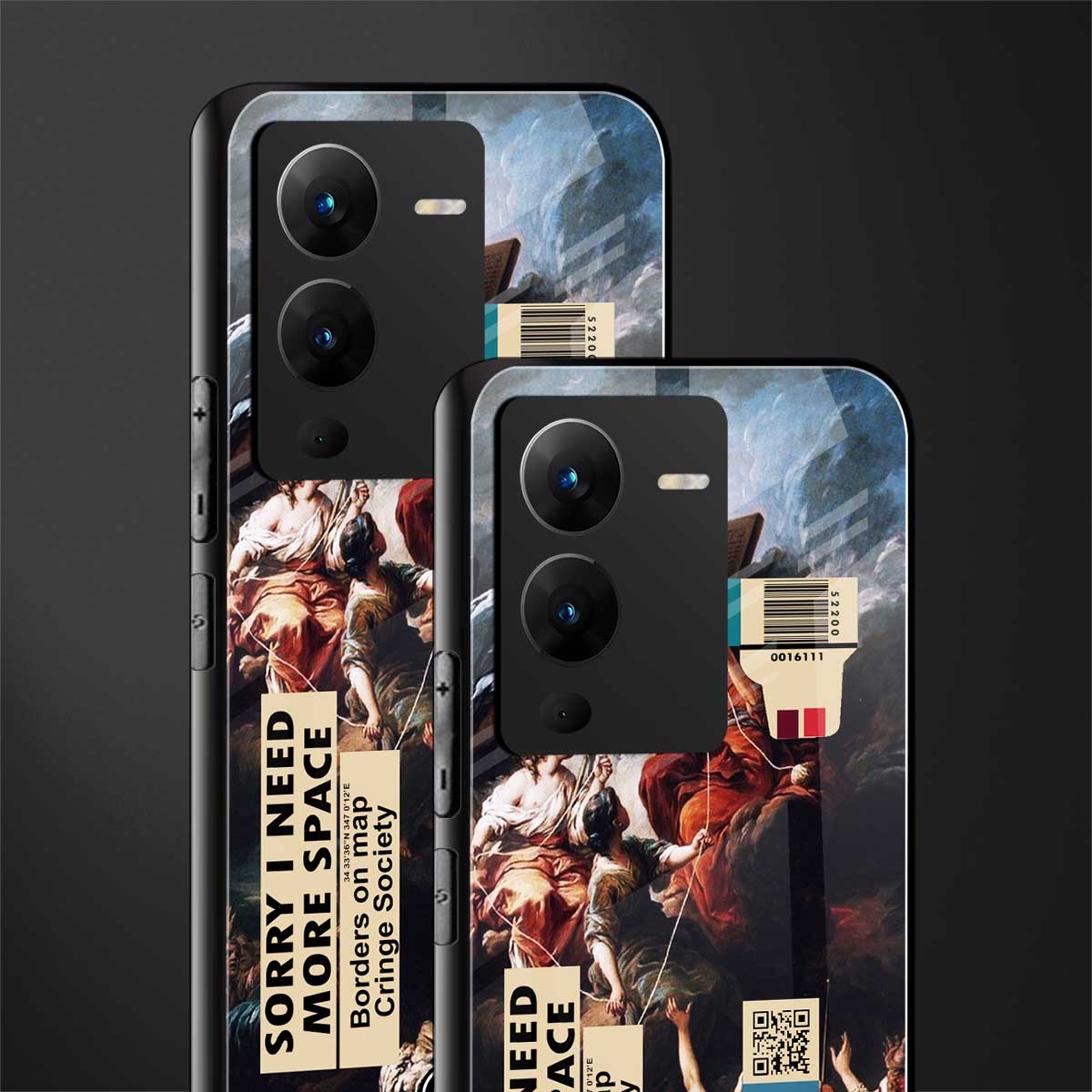 carlevanloo back phone cover | glass case for vivo v25 pro 5g
