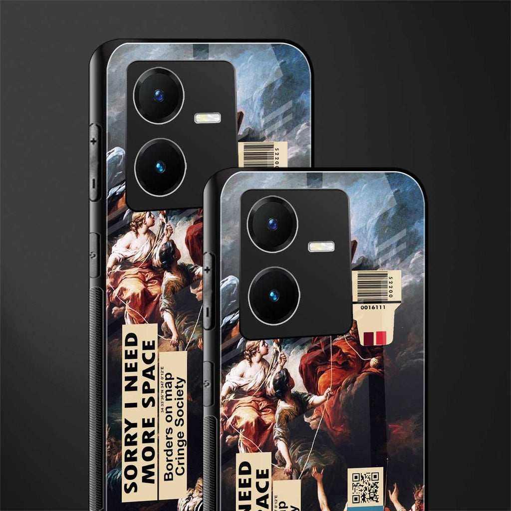 carlevanloo back phone cover | glass case for vivo y22