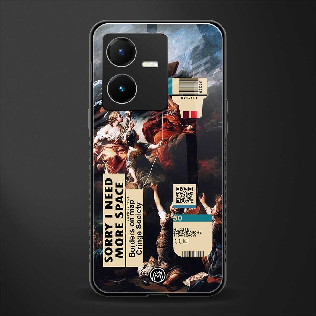 carlevanloo back phone cover | glass case for vivo y22
