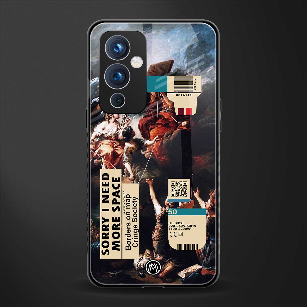 carlevanloo back phone cover | glass case for oneplus 9
