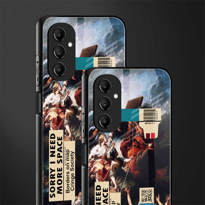 carlevanloo back phone cover | glass case for samsung galaxy a14 5g