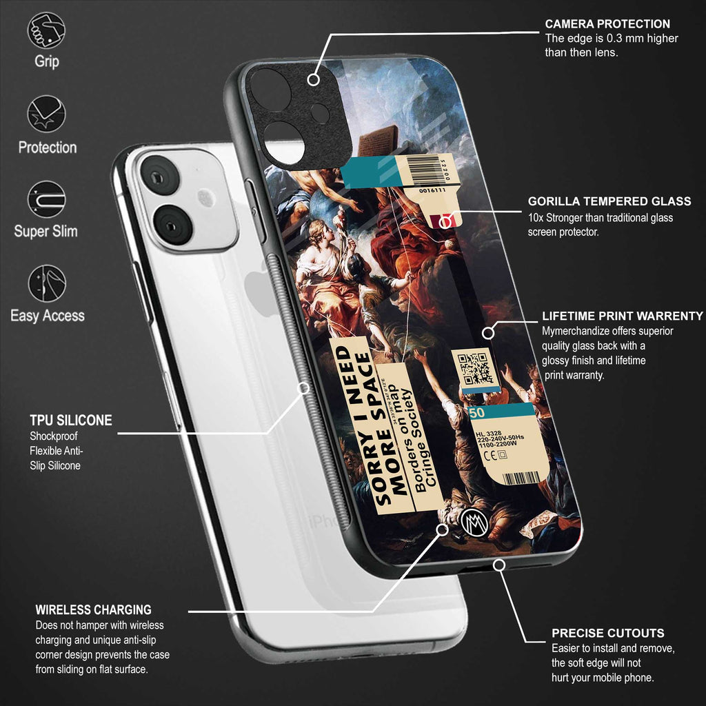 carlevanloo back phone cover | glass case for redmi note 11 pro plus 4g/5g