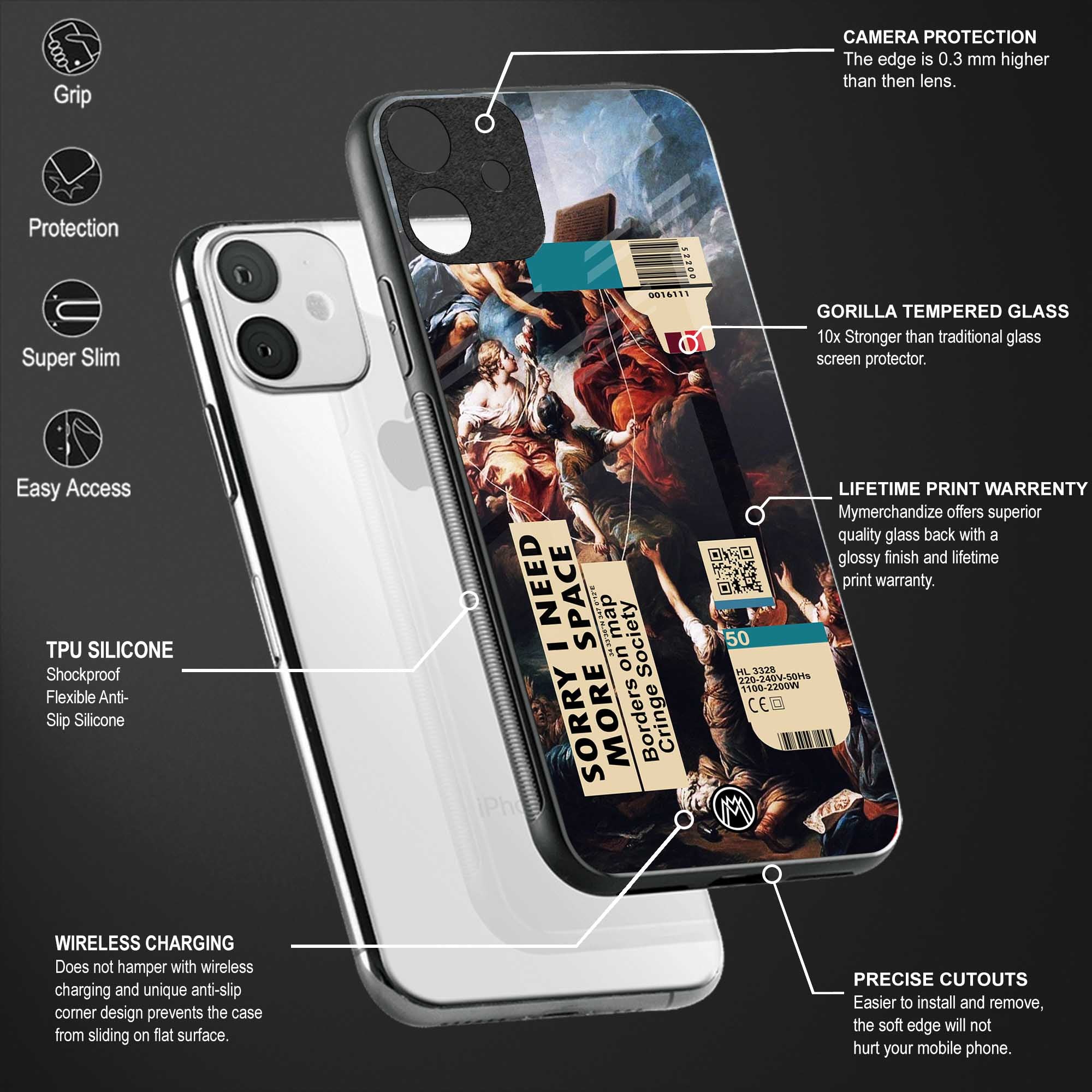 carlevanloo glass case for redmi 9 power image-4