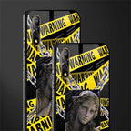 caution glass case for vivo s1 image-2
