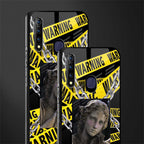 caution glass case for vivo z1 pro image-2
