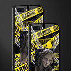 caution glass case for realme c1 image-2