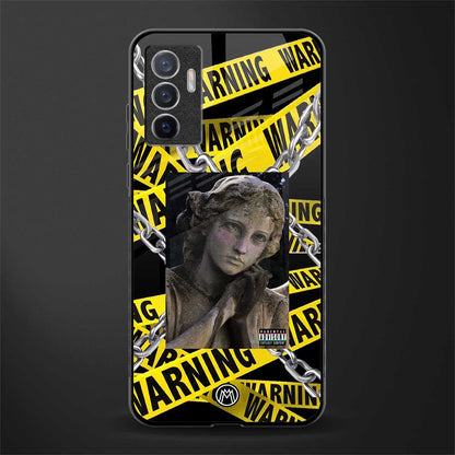 caution glass case for vivo v23e image