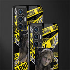 caution glass case for vivo x70 pro plus image-2