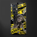 caution glass case for vivo x70 pro plus image