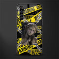 caution glass case for realme x50 pro image