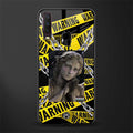 caution glass case for vivo y12 image