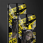 caution glass case for oneplus 6 image-2