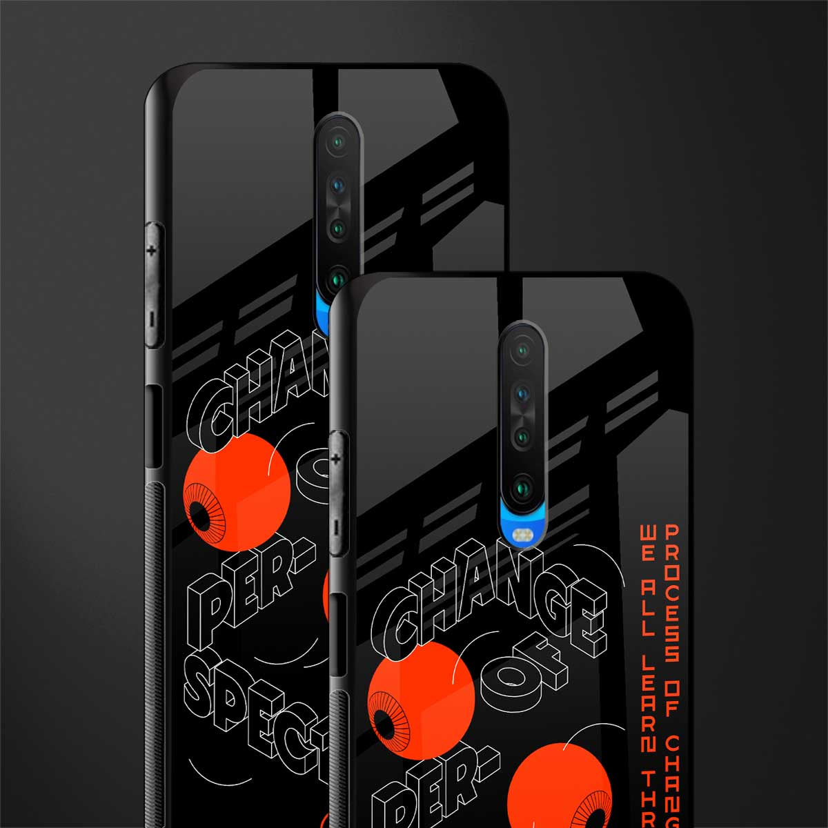 change of perspective glass case for poco x2 image-2
