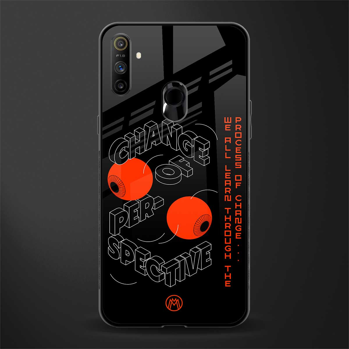 change of perspective glass case for realme narzo 20a image