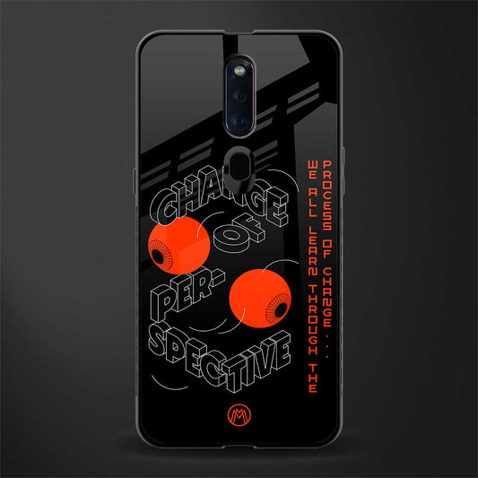 change of perspective glass case for oppo f11 pro image