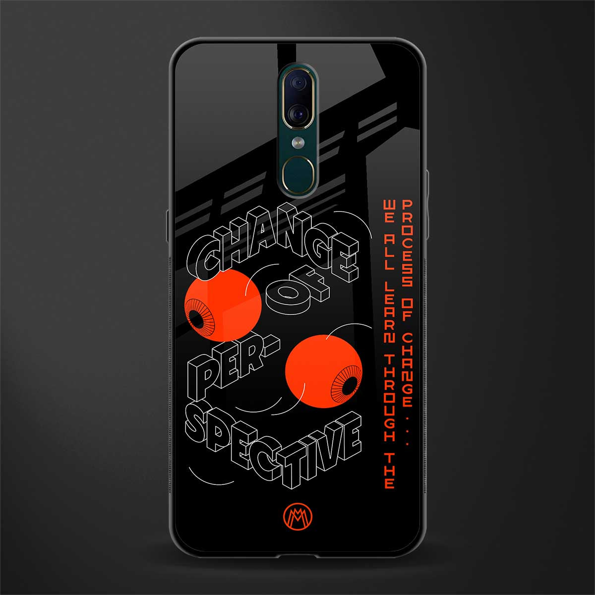 change of perspective glass case for oppo f11 image