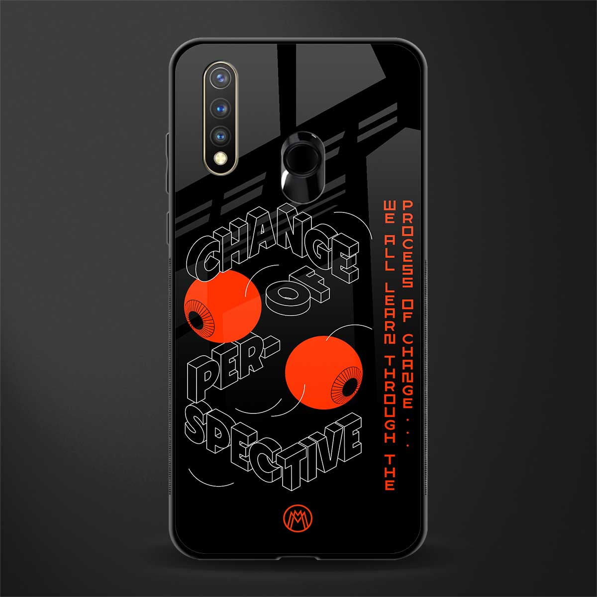change of perspective glass case for vivo u20 image