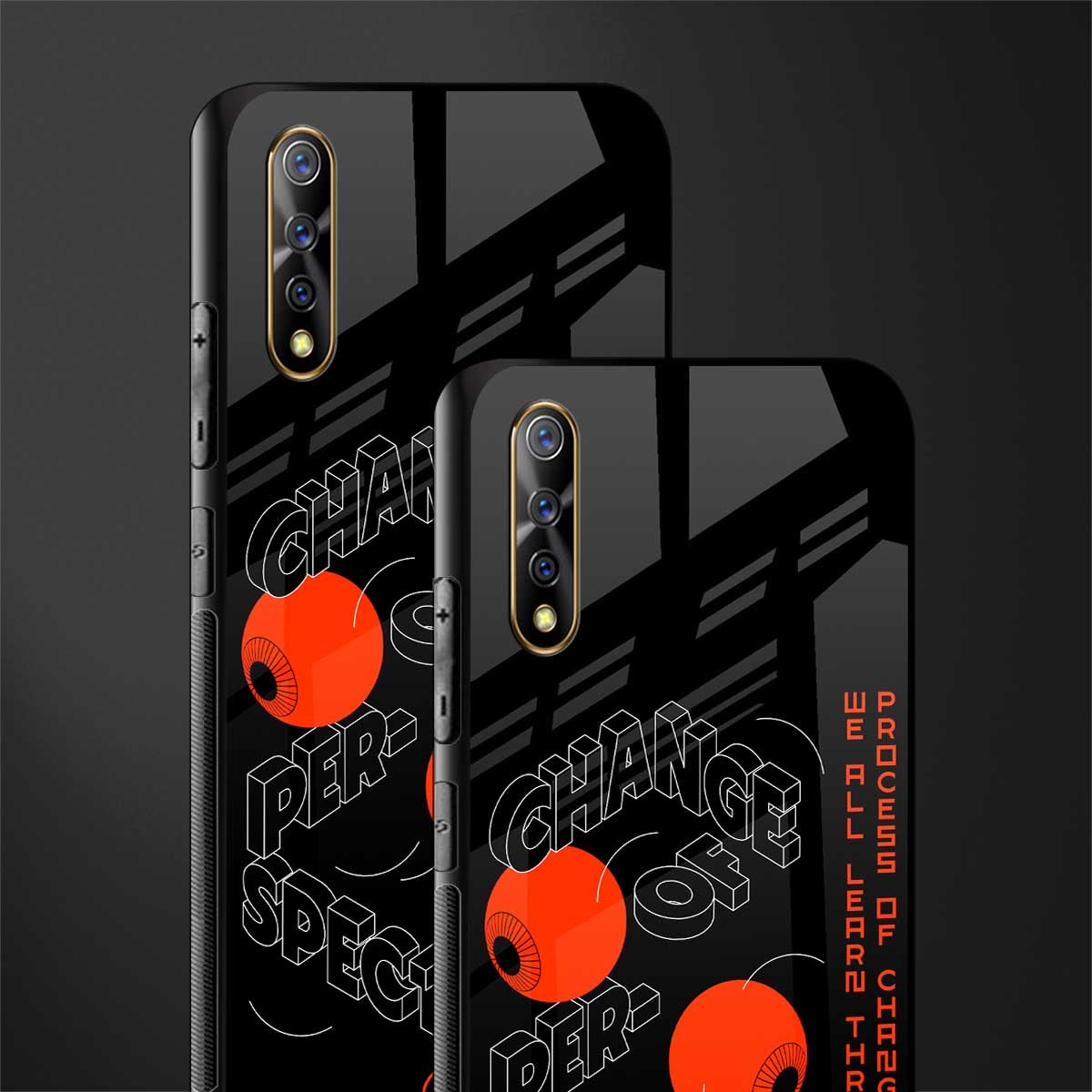 change of perspective glass case for vivo z1x image-2
