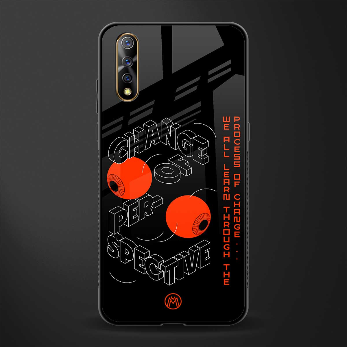 change of perspective glass case for vivo s1 image