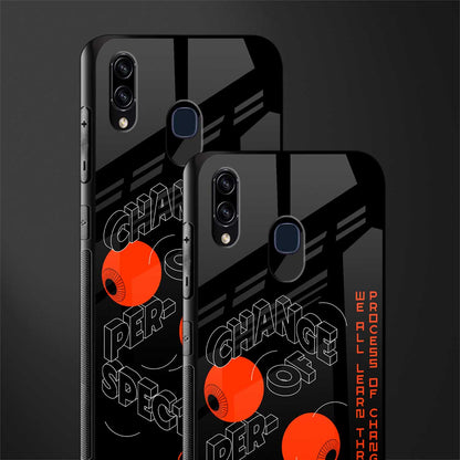 change of perspective glass case for samsung galaxy a20 image-2