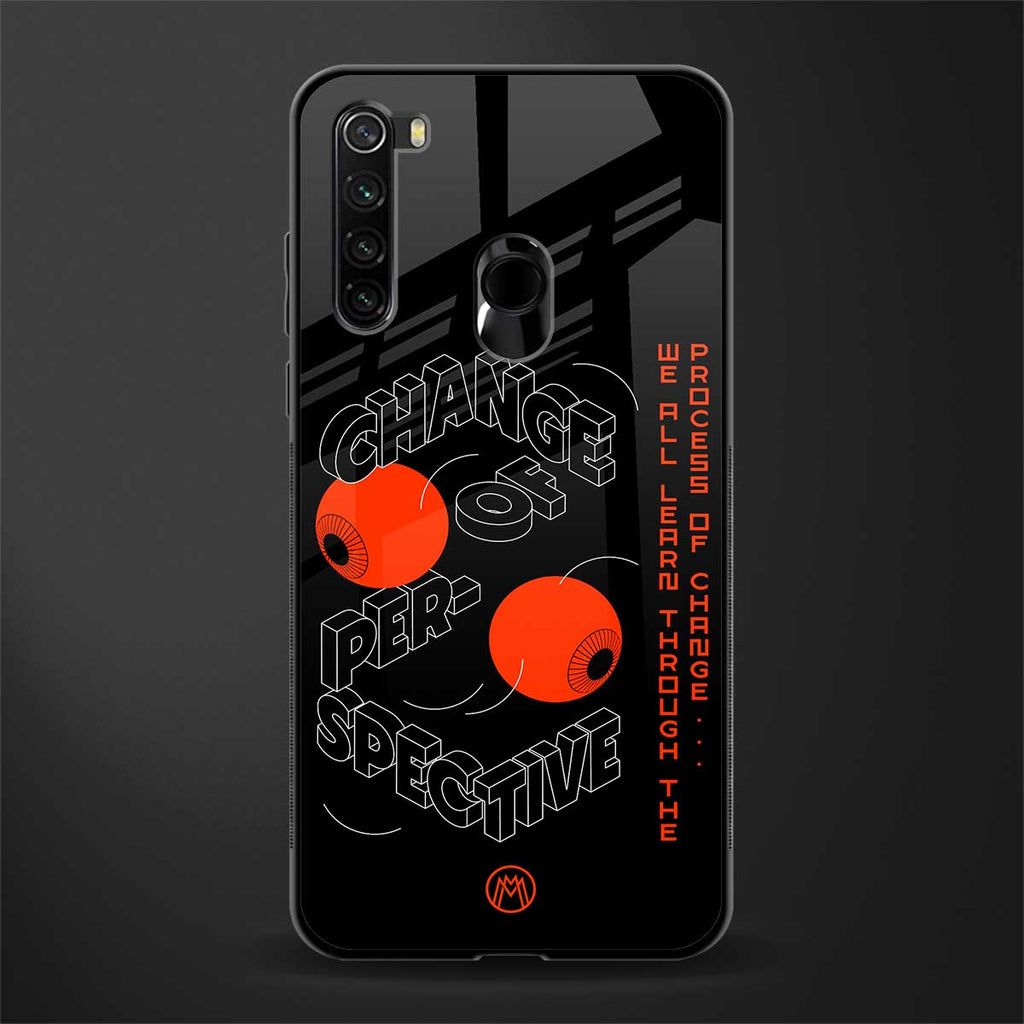 change of perspective glass case for redmi note 8 image