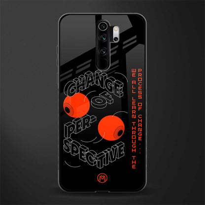 change of perspective glass case for redmi note 8 pro image