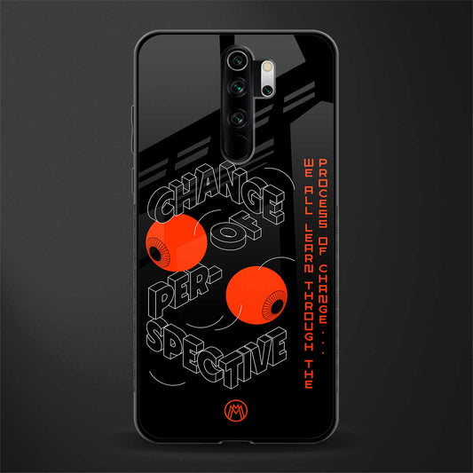 change of perspective glass case for redmi note 8 pro image