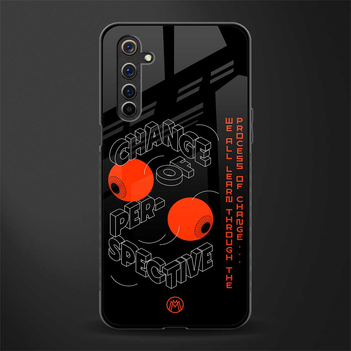 change of perspective glass case for realme 6 pro image