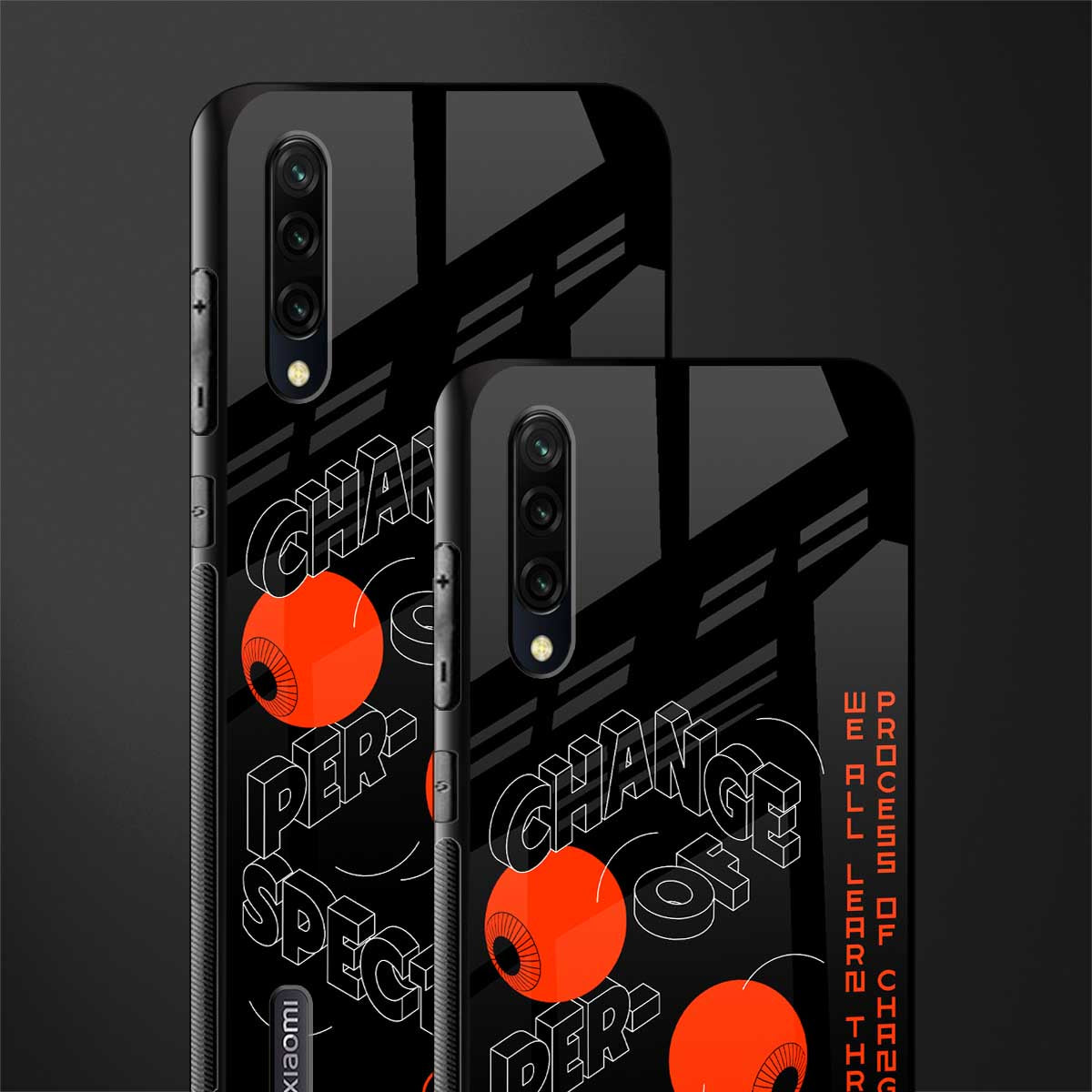 change of perspective glass case for mi a3 redmi a3 image-2