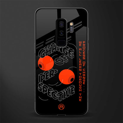 change of perspective glass case for samsung galaxy s9 plus image