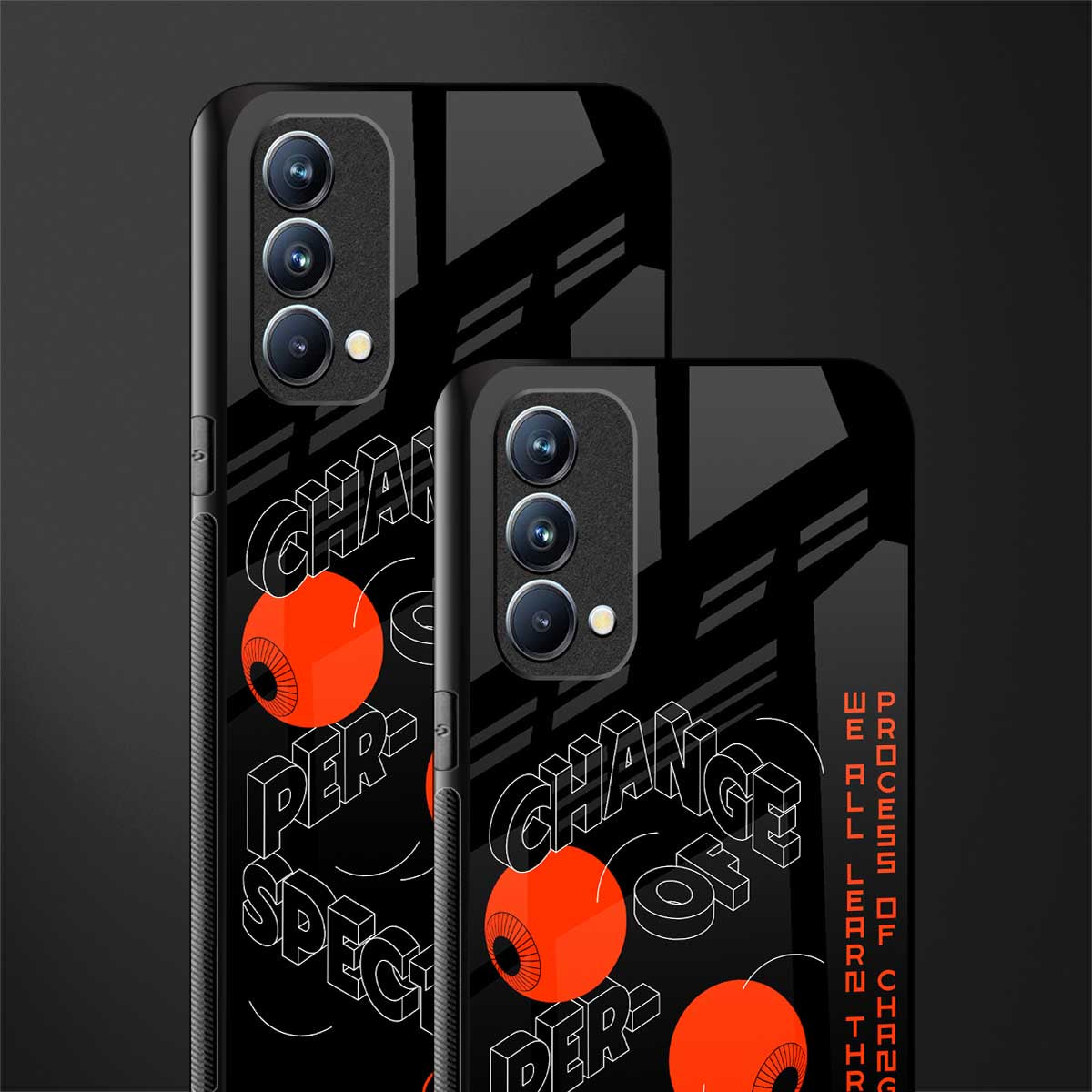 change of perspective glass case for oppo f19s image-2