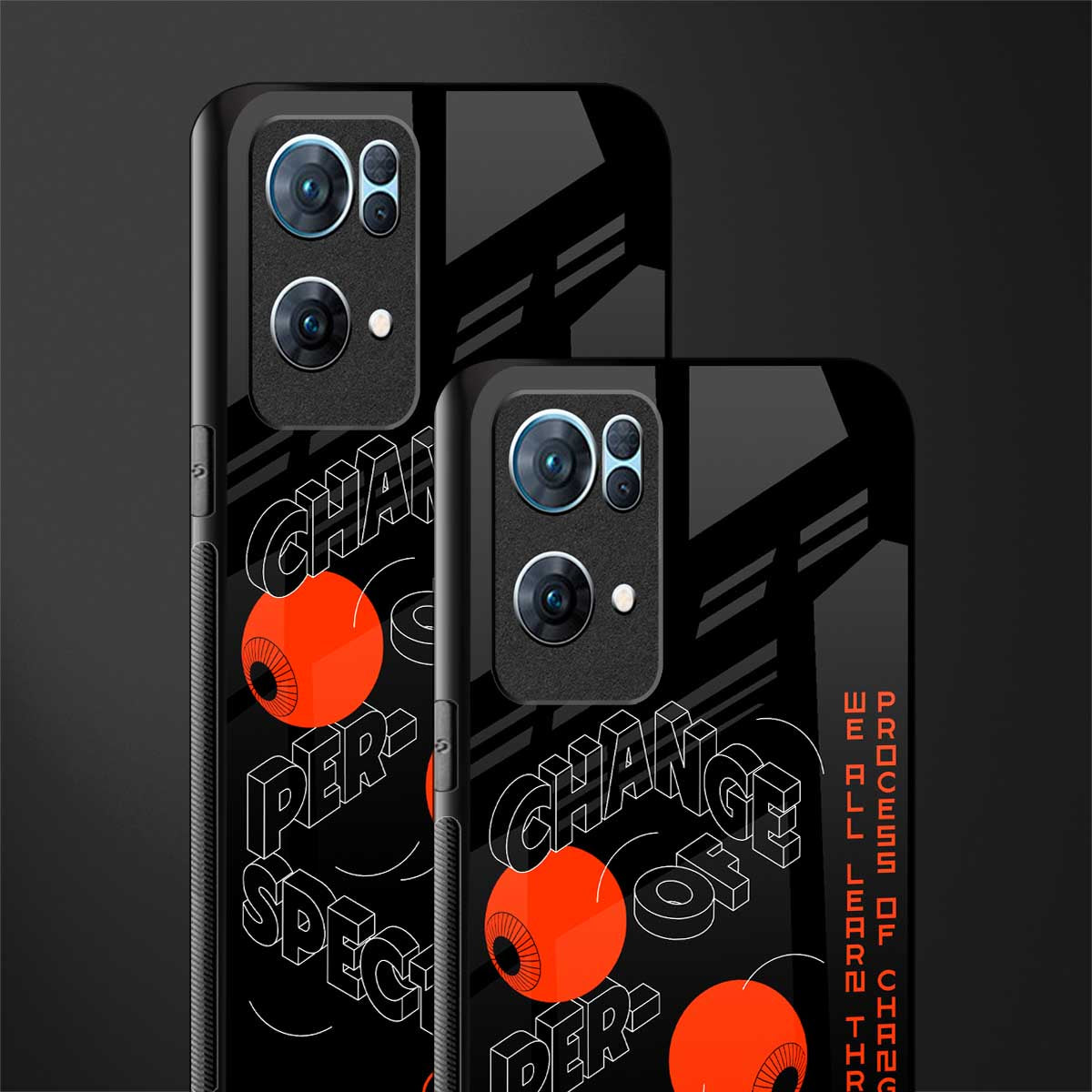 change of perspective glass case for oppo reno7 pro 5g image-2