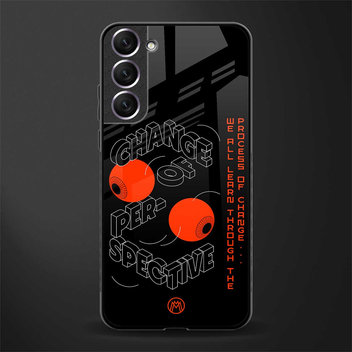 change of perspective glass case for samsung galaxy s21 plus image