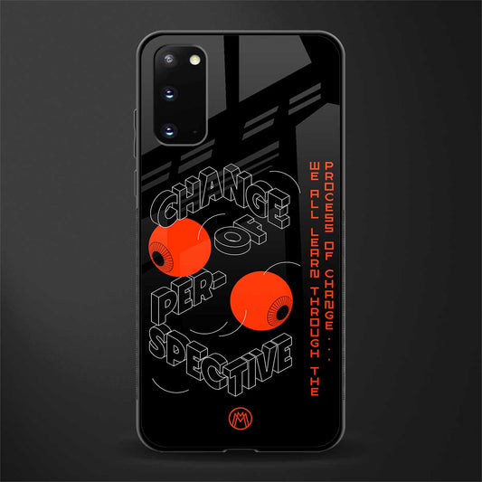 change of perspective glass case for samsung galaxy s20 image