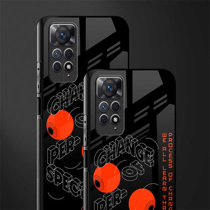 change of perspective glass case for redmi note 11s image-2