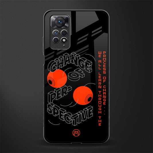 change of perspective glass case for redmi note 11 image