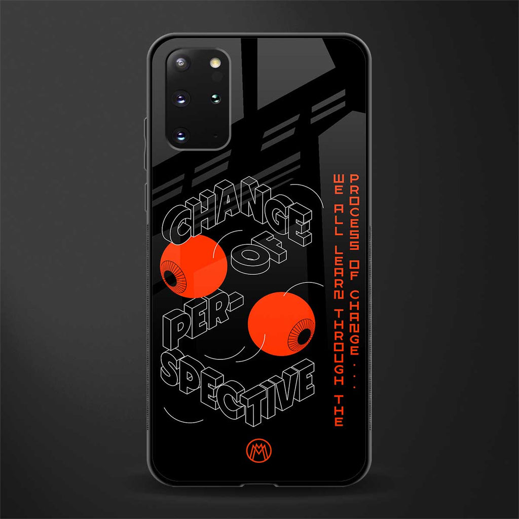 change of perspective glass case for samsung galaxy s20 plus image