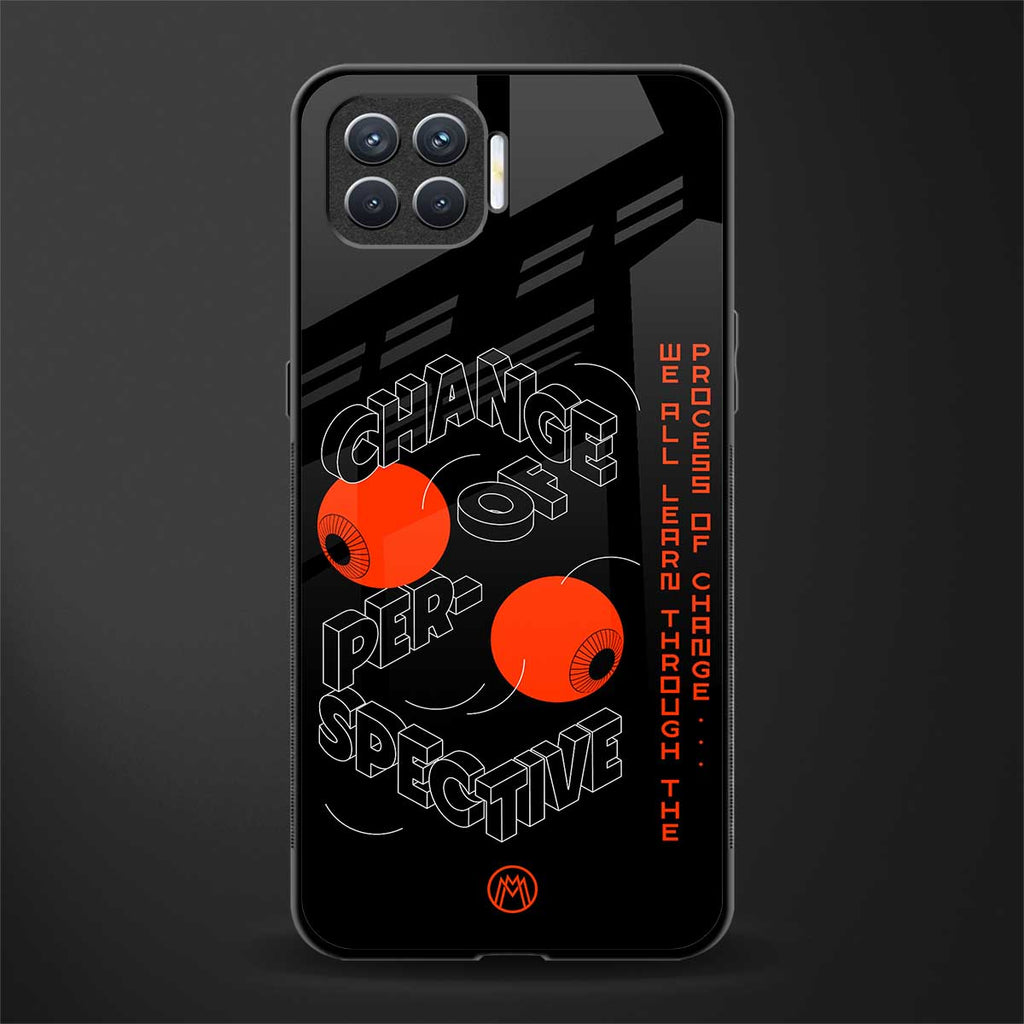 change of perspective glass case for oppo f17 pro image