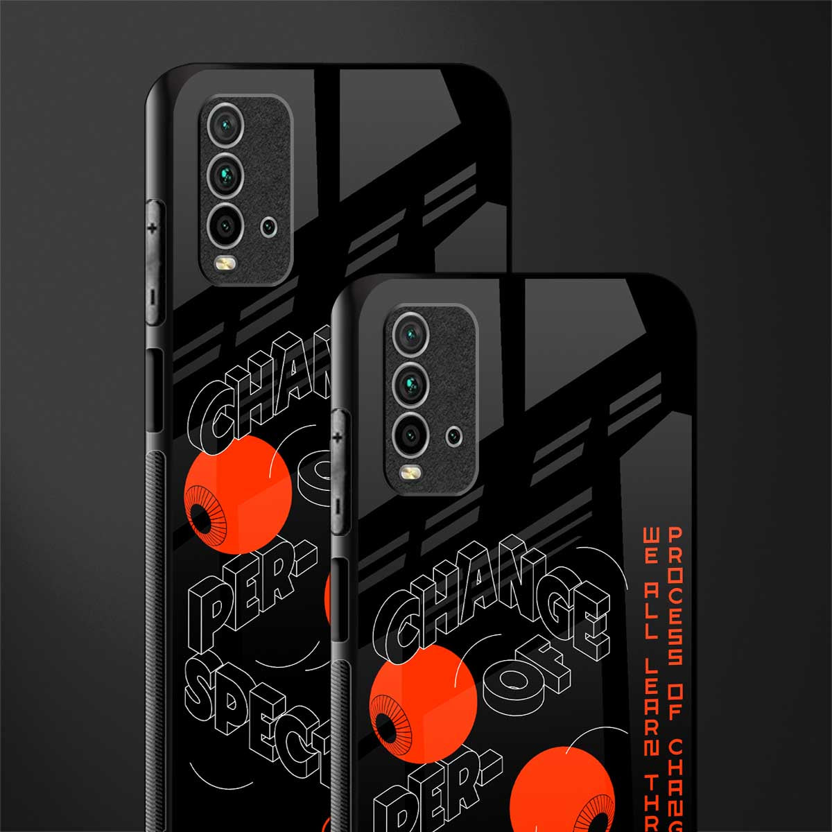 change of perspective glass case for redmi 9 power image-2