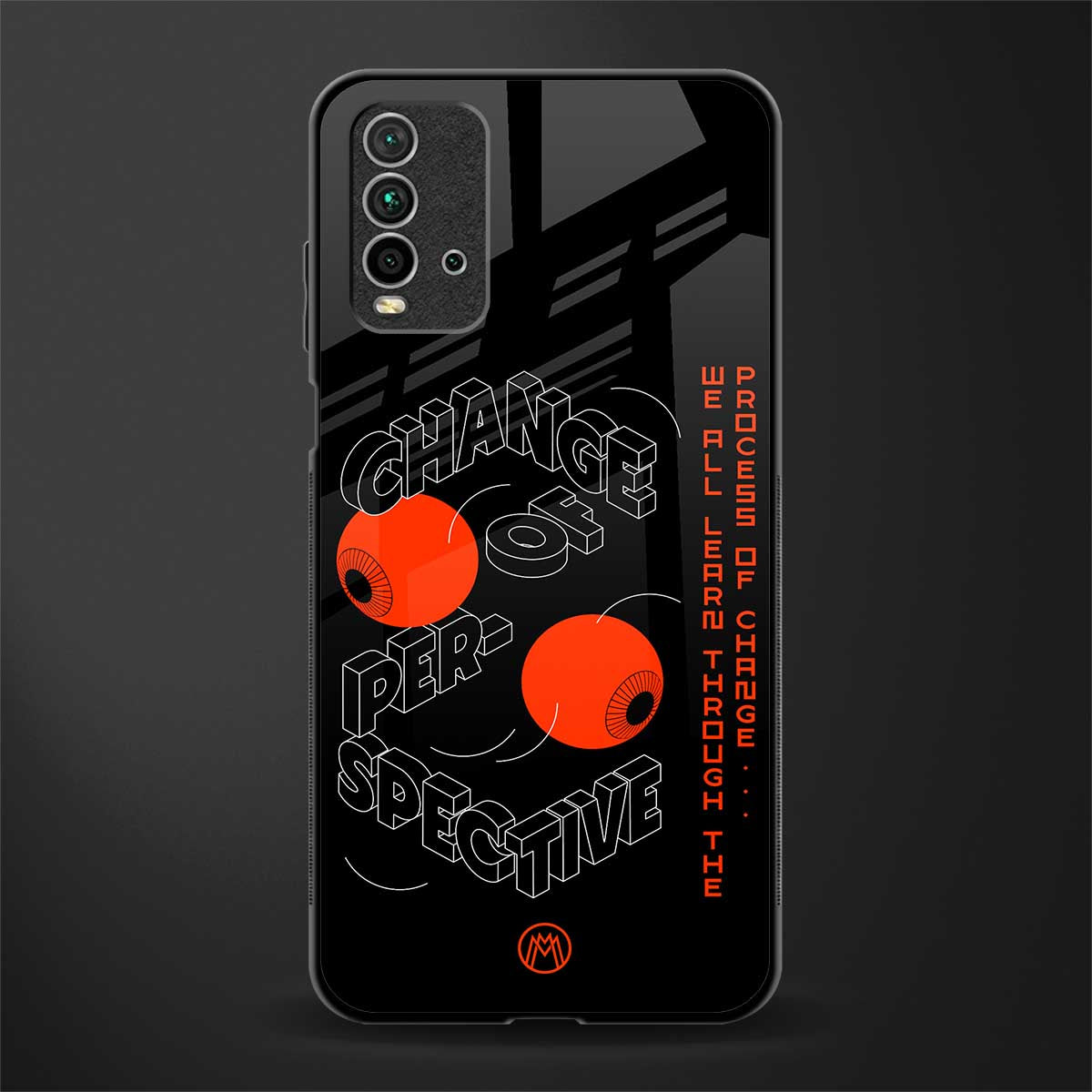 change of perspective glass case for redmi 9 power image
