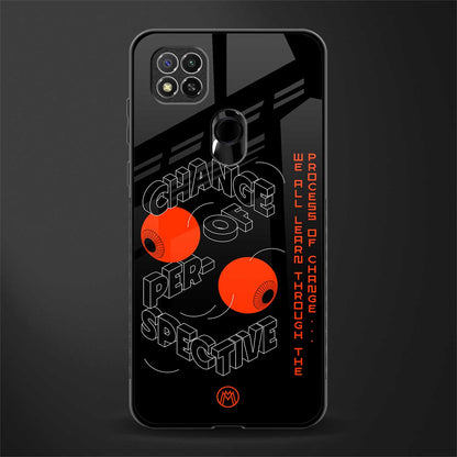 change of perspective glass case for redmi 9c image