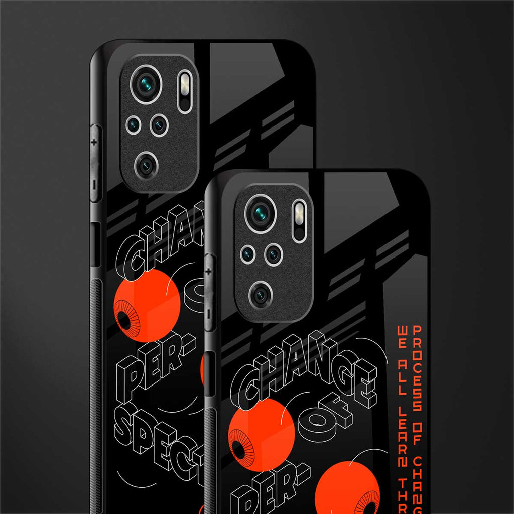 change of perspective glass case for redmi note 10 image-2
