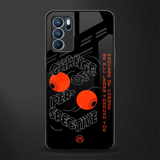 change of perspective glass case for oppo reno6 5g image