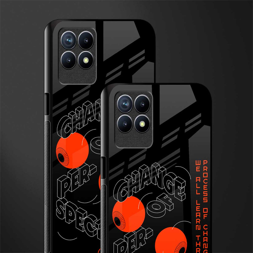 change of perspective glass case for realme 8i image-2