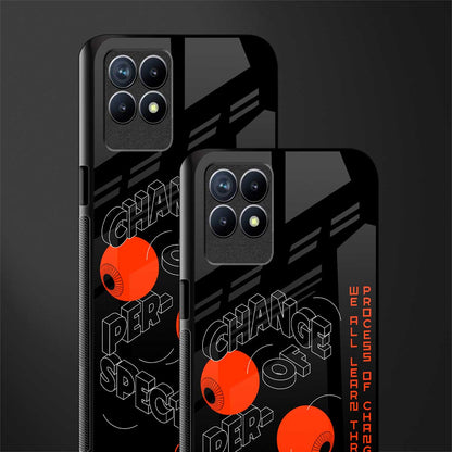 change of perspective glass case for realme 8i image-2
