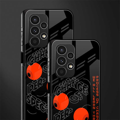 change of perspective back phone cover | glass case for samsung galaxy a13 4g